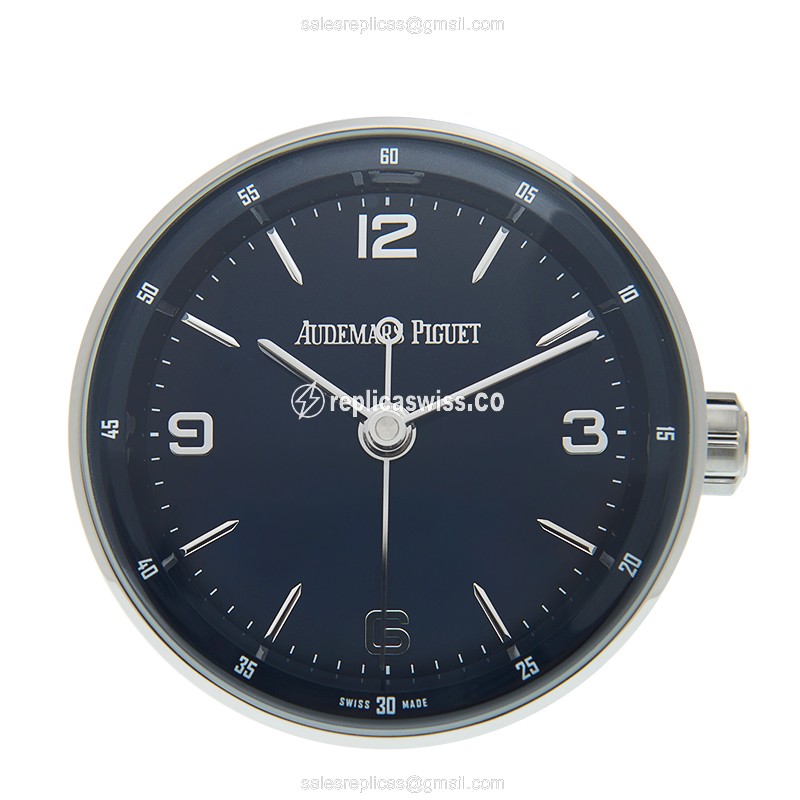 Audemars Piguet AP 1159 Blue Automatic - Stainless Steel Case - Elegant Blue Dial - Luxury Audemars Piguet Watch